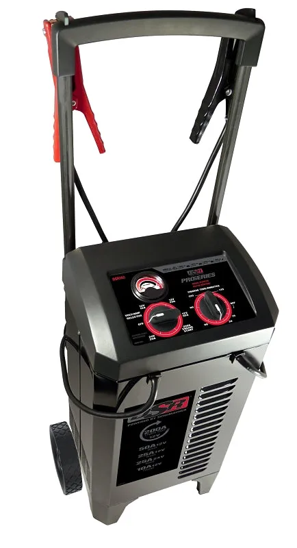 Schumacher Pro DSR140 Manual Battery Charger, 12/24 V Output, 10 A Charge, 200 A Engine Start :EA: QUANTITY: 1