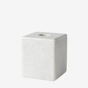 Sferra | Velina Marble Tissue Box Holder - Dove