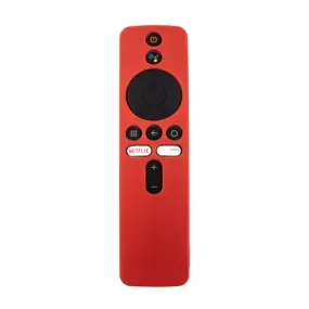 Silicone Case for Xiaomi Mi Box S/4X Mi TV Stick Smart Tv Box Controller Remote Skin Sleeve | Red