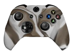 Silicone Cover For XBOX ONE Controller Skin Case Grey/Brown