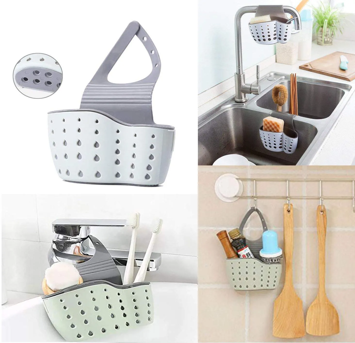 Silicone Soap Sponge Drain Basket