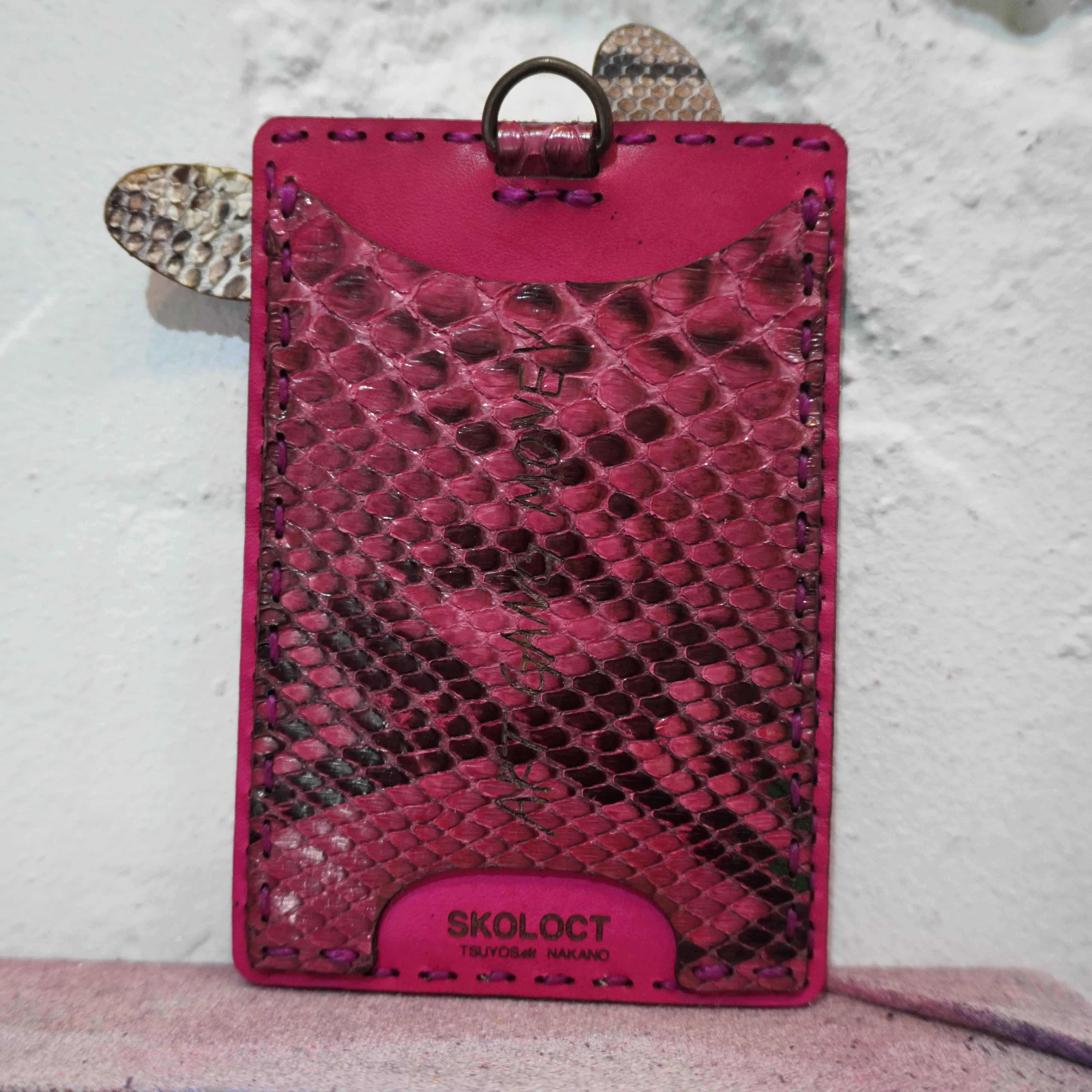 SKOLOCT FULL BODY CARD CASE - PYTHON