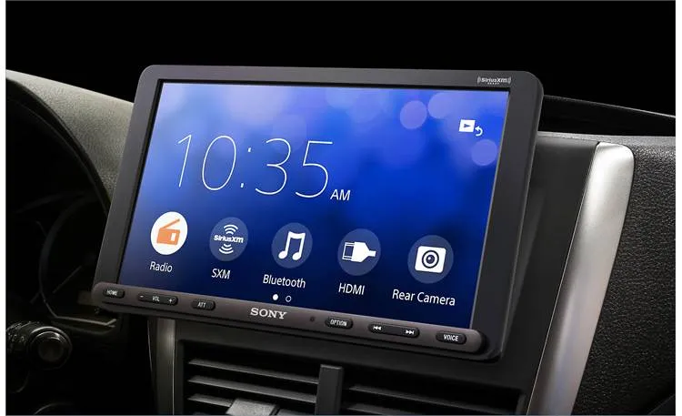 Sony XAV-AX8100 8.95" Single-DIN Media Receiver with CarPlay/ Android Auto Touchscreen