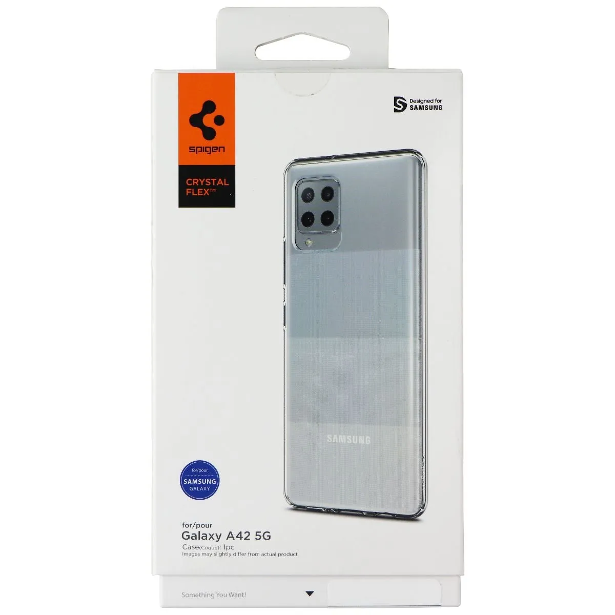 Spigen Crystal Flex Series Gel Case for Samsung Galaxy A42 5G - Clear