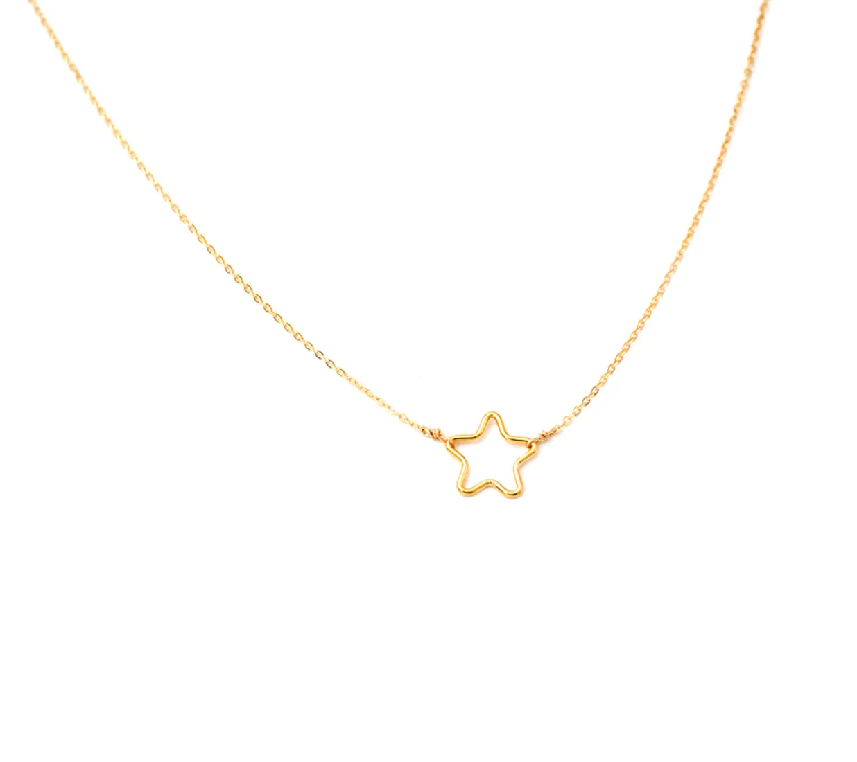 Star Outline Necklace