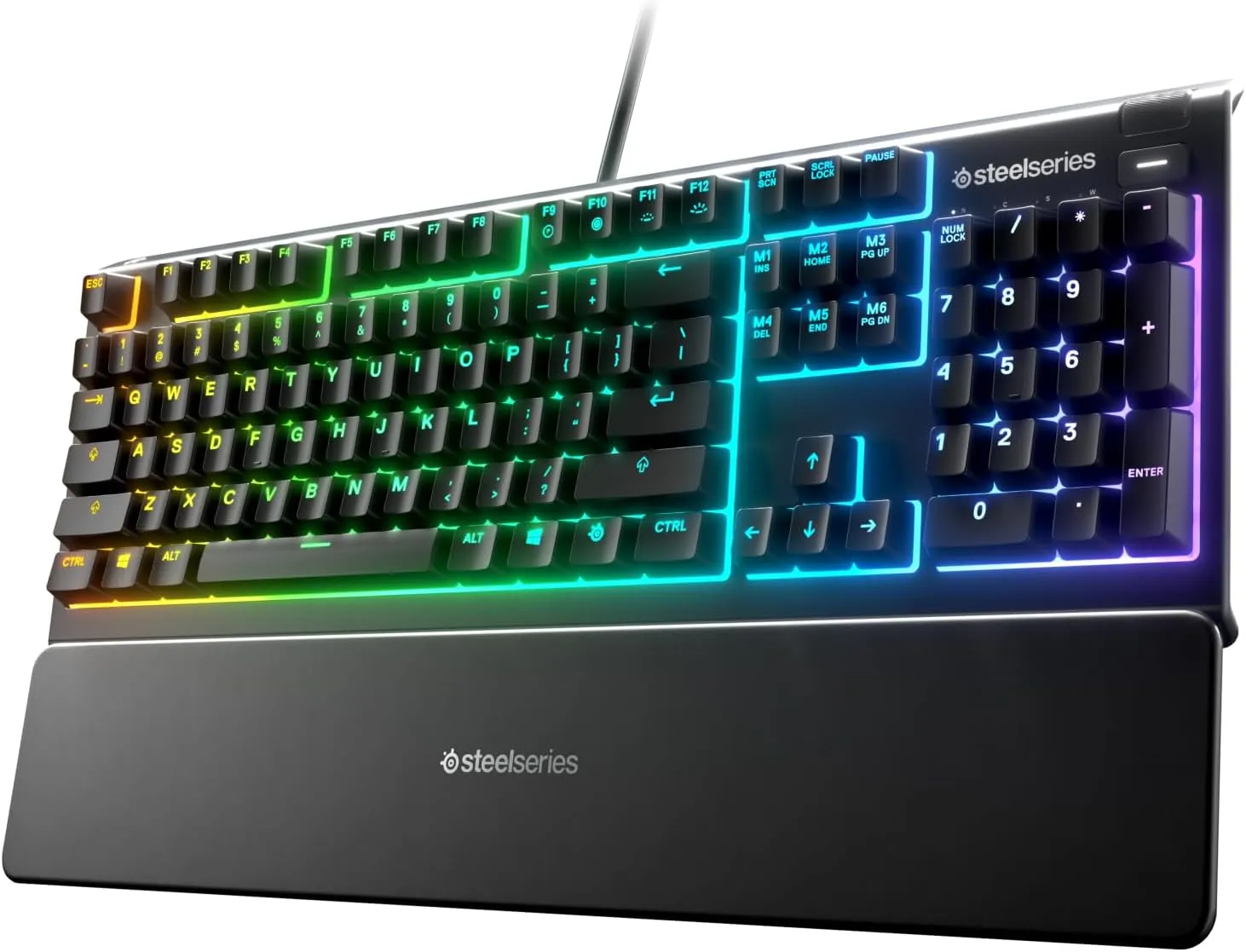 SteelSeries APEX 3-US RGB Gaming Keyboard (64795)