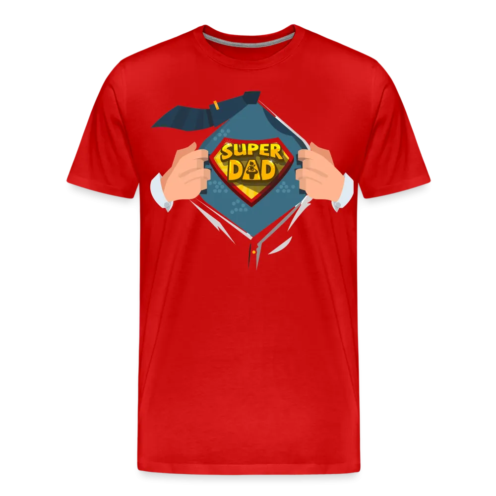 Super Dad: The Ultimate Father's Day Tee Tribute Men's Premium T-Shirt