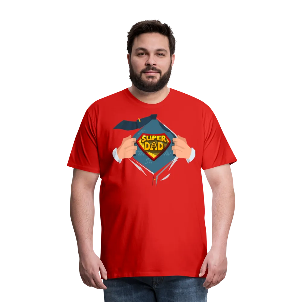 Super Dad: The Ultimate Father's Day Tee Tribute Men's Premium T-Shirt