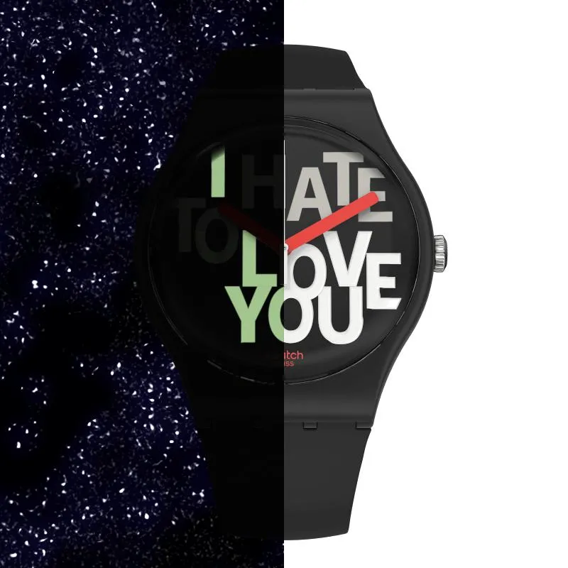 Swatch HATE 2 LOVE Watch SUOB185