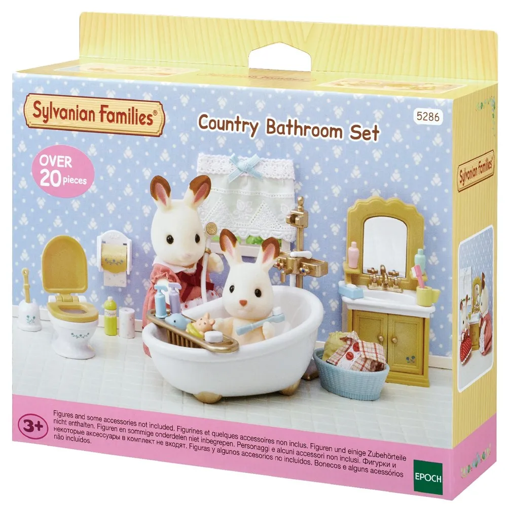 Sylvanian Families 5286 Country Bathroom Set