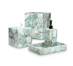 Taj Amazonite Bath Accessories by Mike   Ally