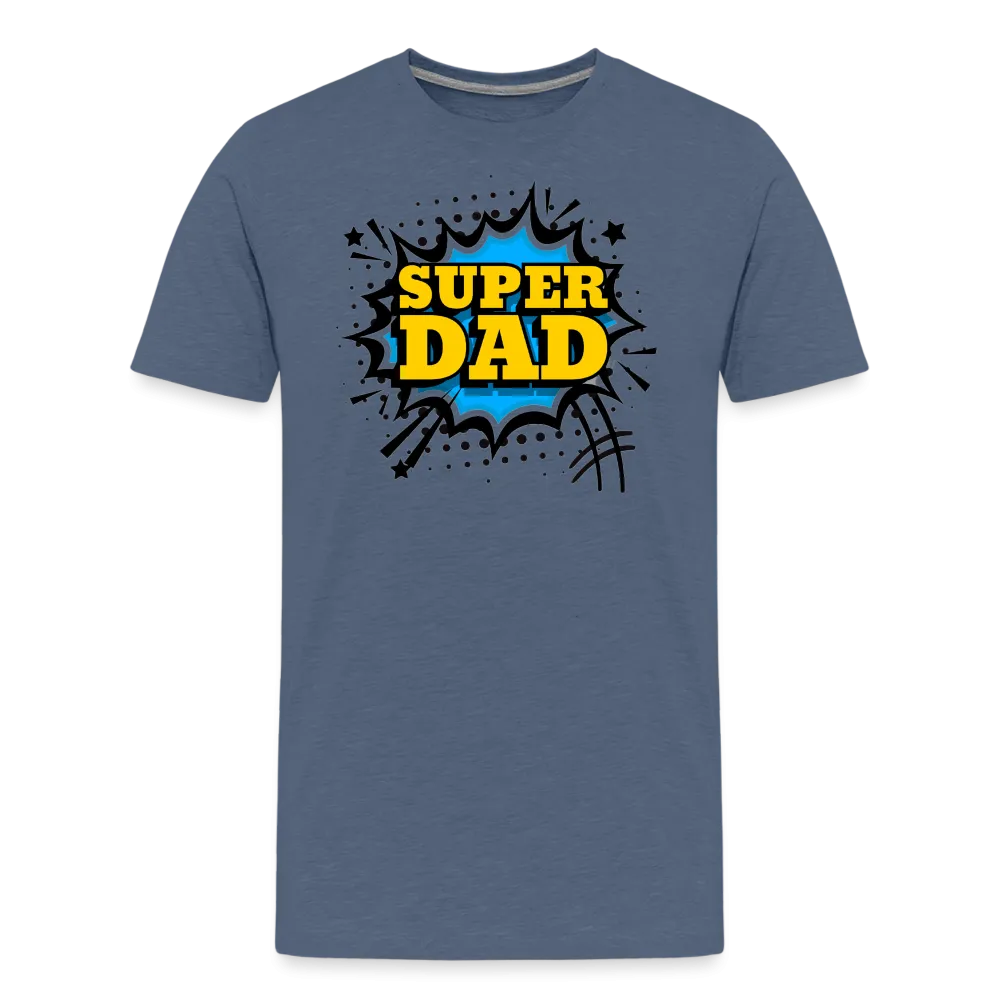 The Invincible Dad: Celebrating the 'Super Dad' Legacy Men's Premium T-Shirt