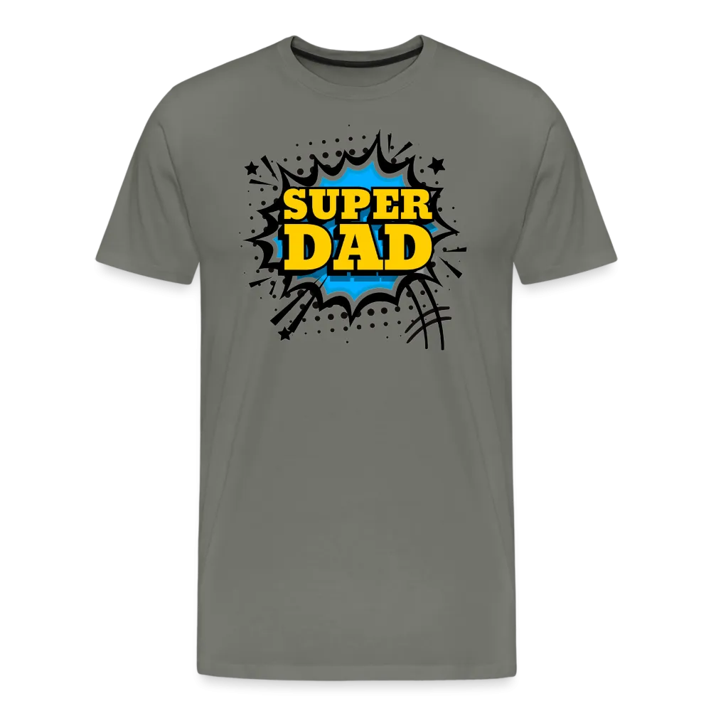 The Invincible Dad: Celebrating the 'Super Dad' Legacy Men's Premium T-Shirt