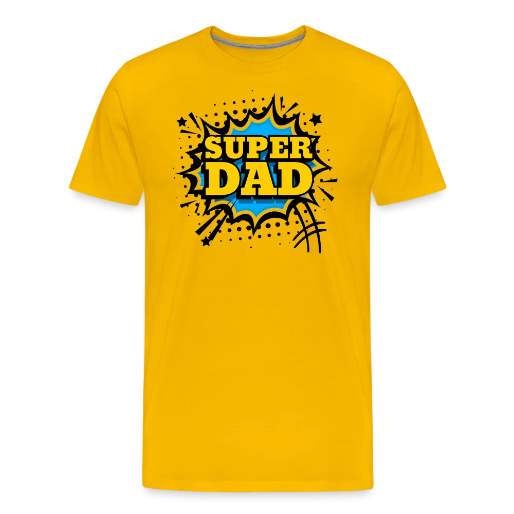 The Invincible Dad: Celebrating the 'Super Dad' Legacy Men's Premium T-Shirt