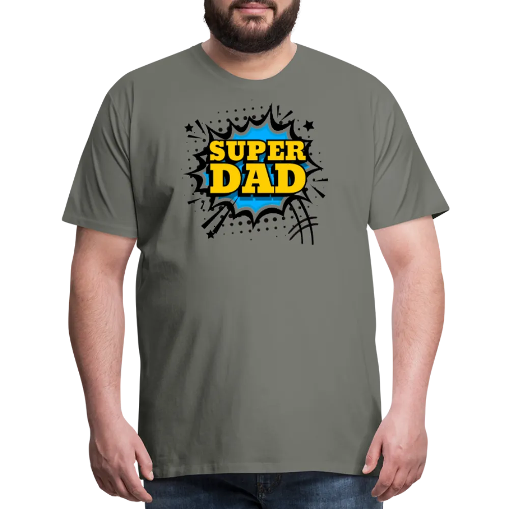 The Invincible Dad: Celebrating the 'Super Dad' Legacy Men's Premium T-Shirt