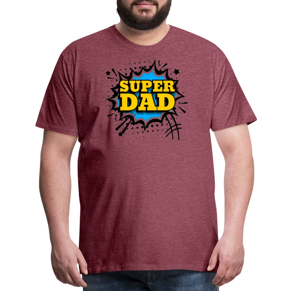 The Invincible Dad: Celebrating the 'Super Dad' Legacy Men's Premium T-Shirt