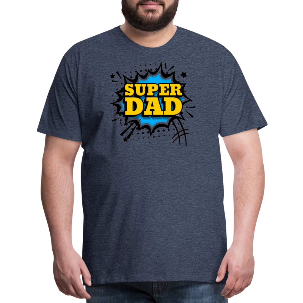 The Invincible Dad: Celebrating the 'Super Dad' Legacy Men's Premium T-Shirt