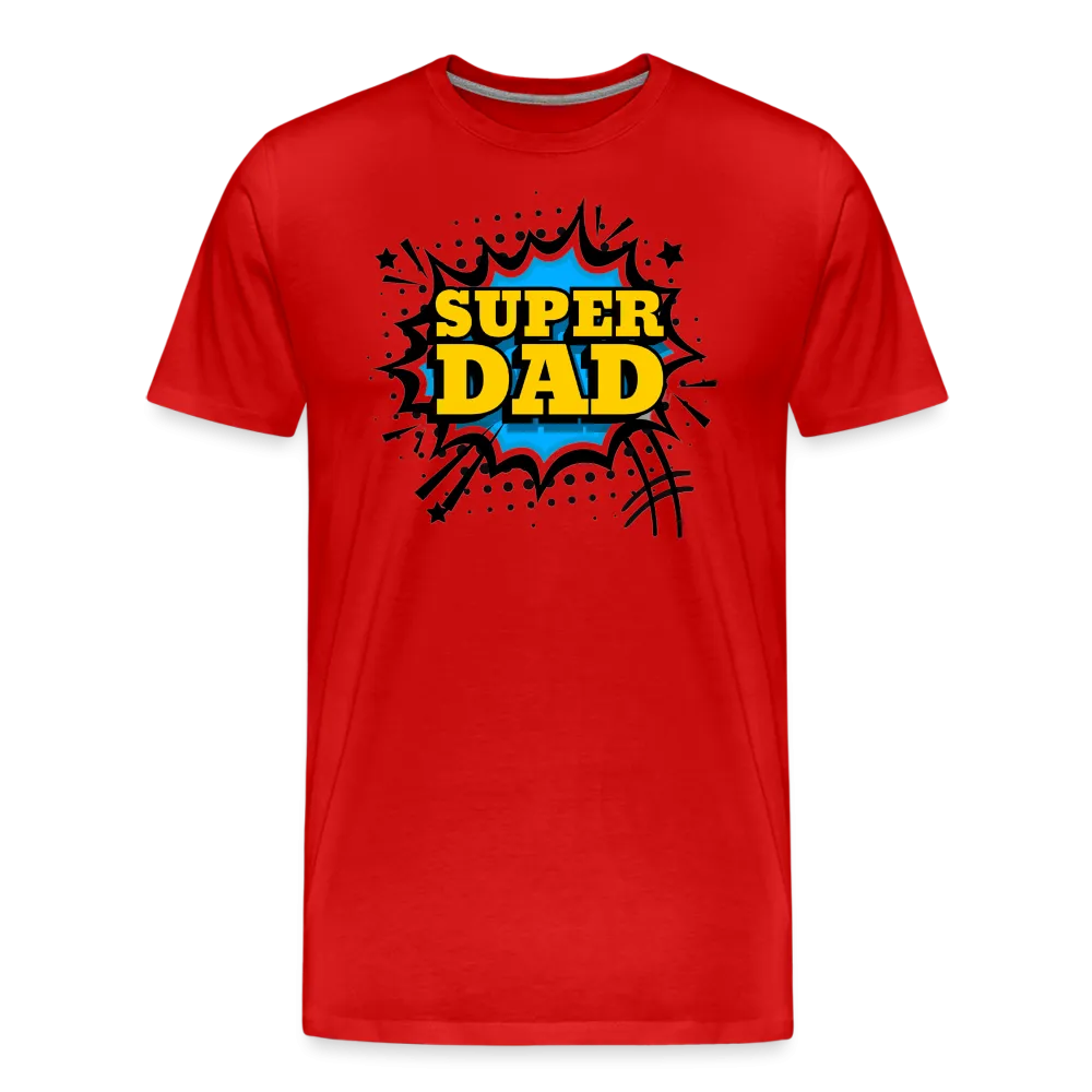 The Invincible Dad: Celebrating the 'Super Dad' Legacy Men's Premium T-Shirt