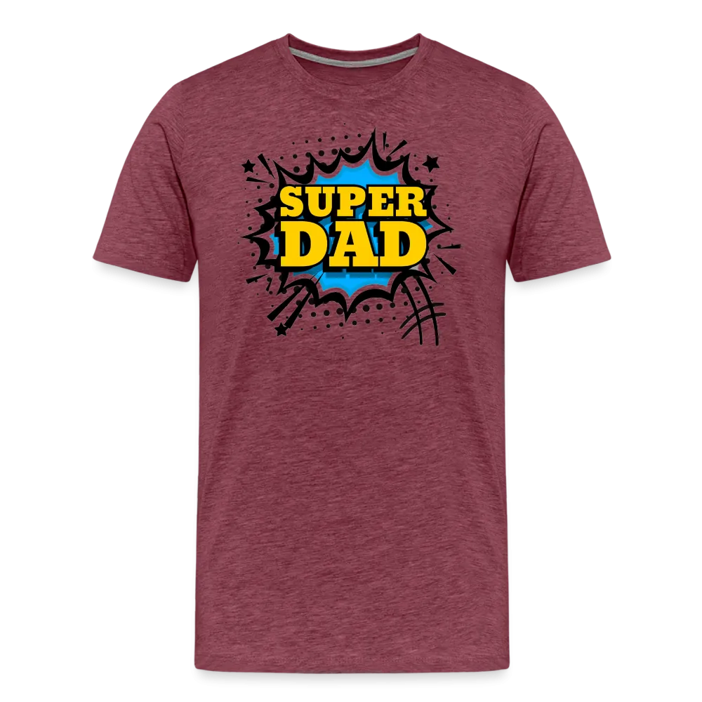 The Invincible Dad: Celebrating the 'Super Dad' Legacy Men's Premium T-Shirt