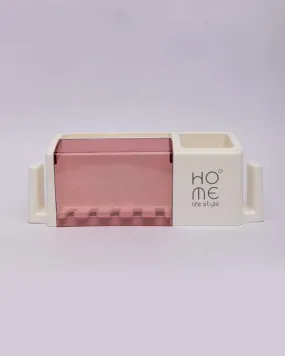 Toothbrush Holder, Pink, Plastic