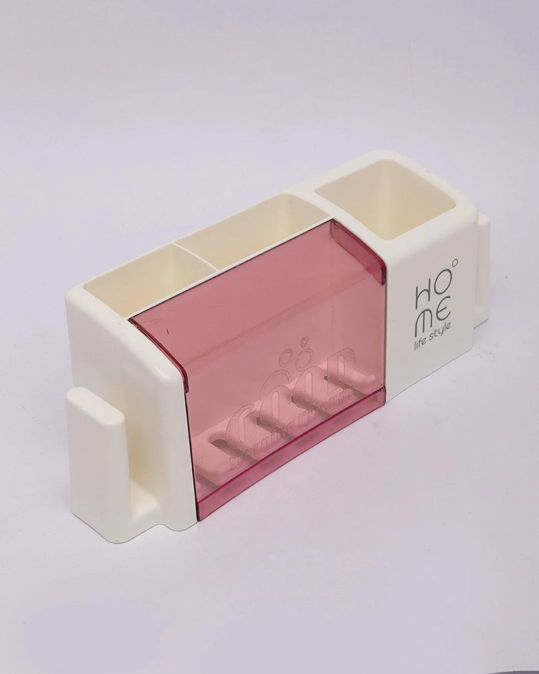 Toothbrush Holder, Pink, Plastic