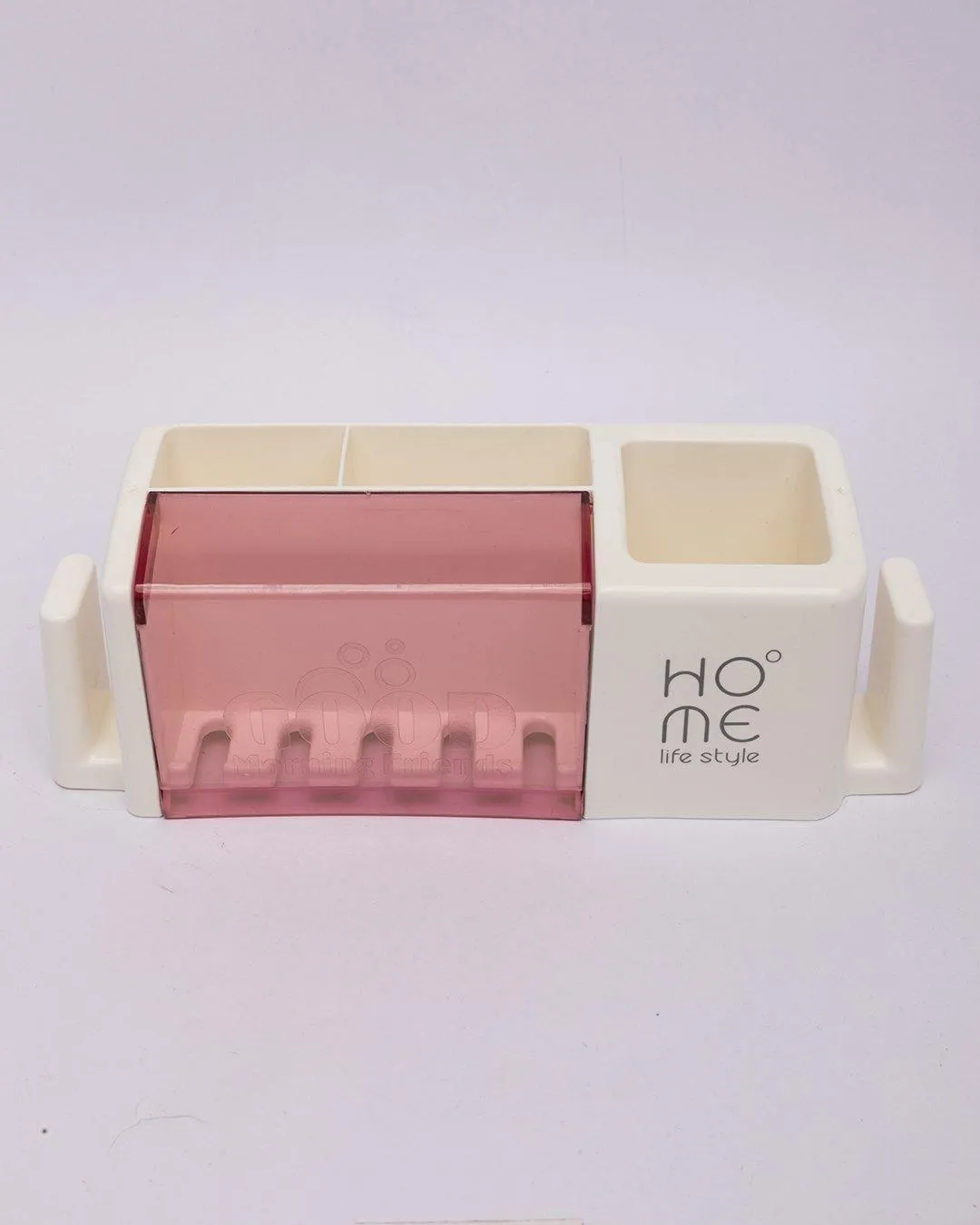 Toothbrush Holder, Pink, Plastic