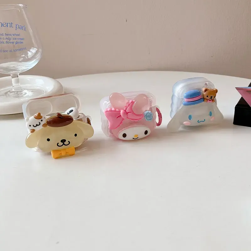 Transparent Sanrio AirPod Case Cute Earphone Case