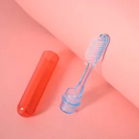 Travel Toothbrush With Protective Cover