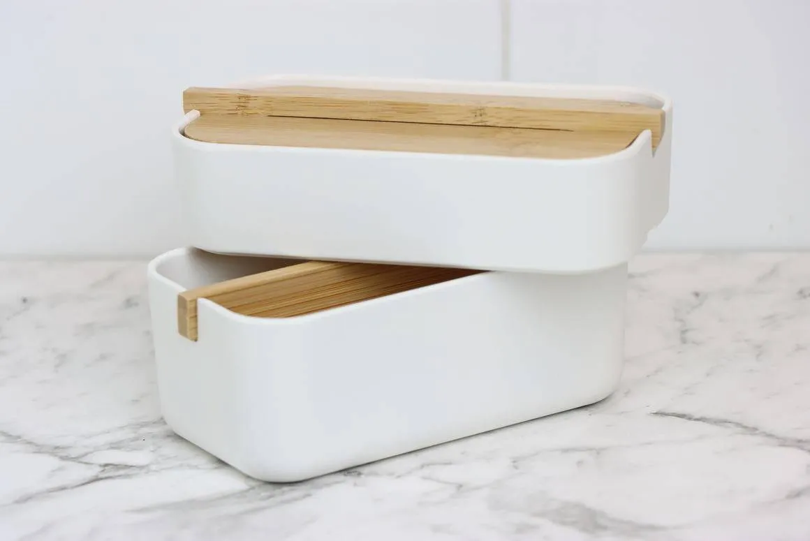 Wreen | Bamboo Essentials Bathroom/Kitchen Organiser