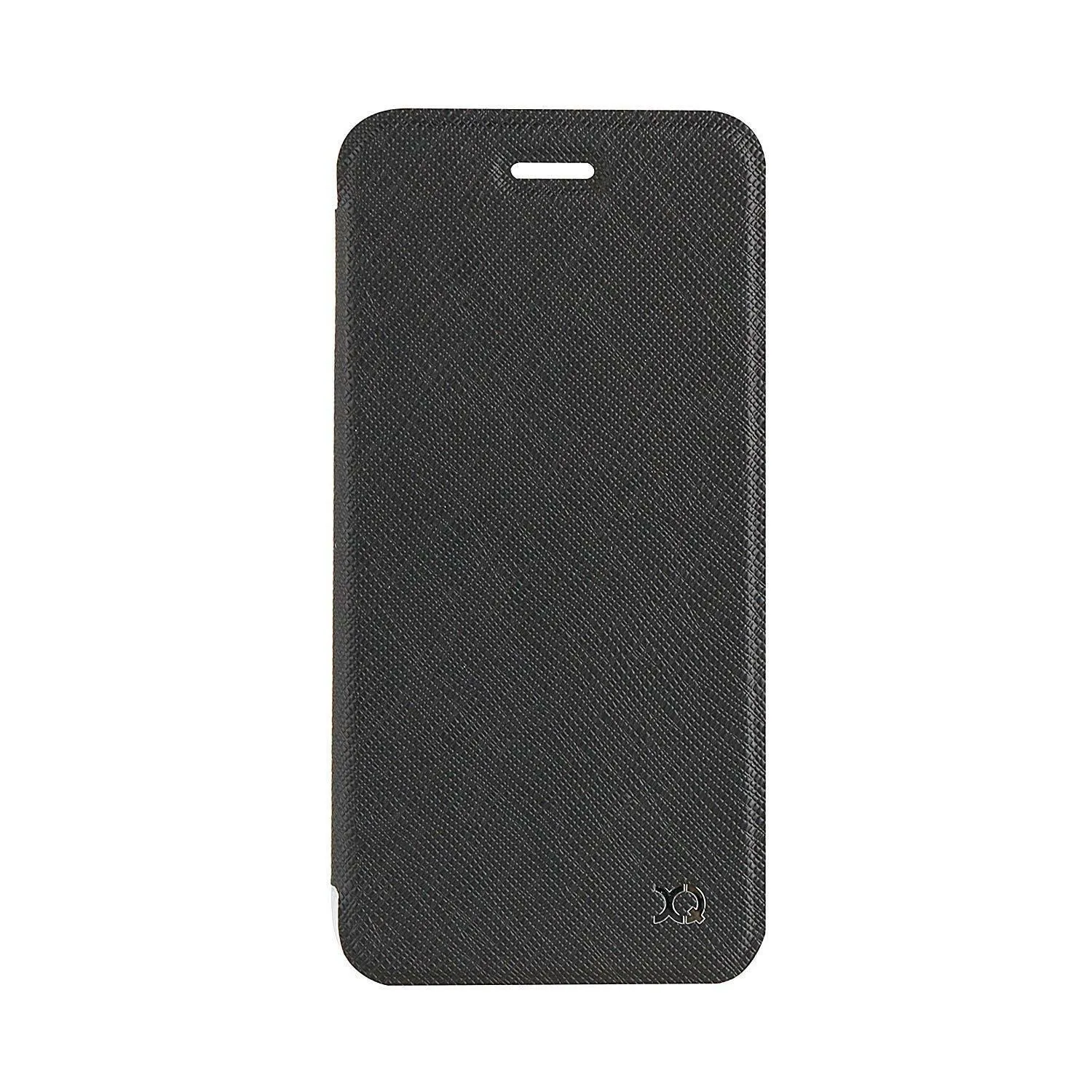 Xqisit Black Adour Flap Case Cover for iPhone 6 7 8 SE 2020 26469