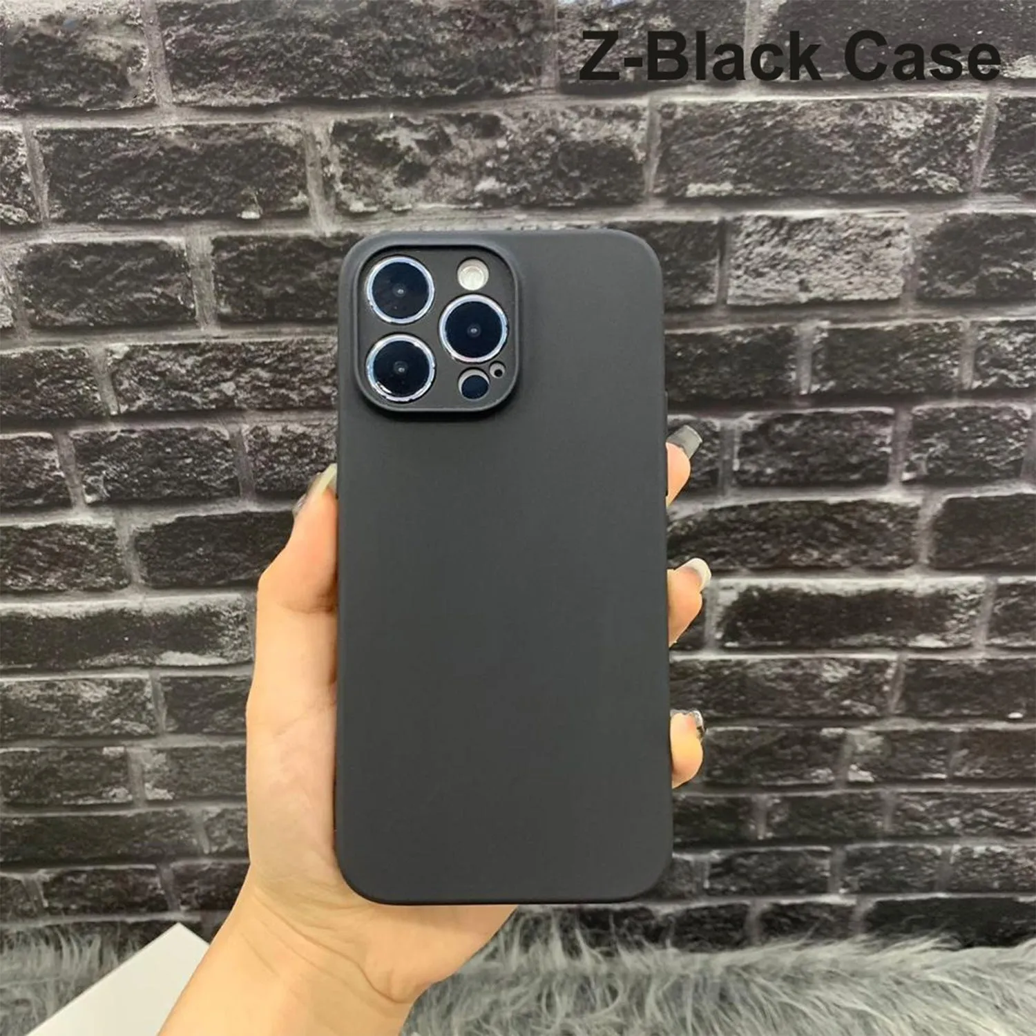 Z-Black Matte Case For Nothing