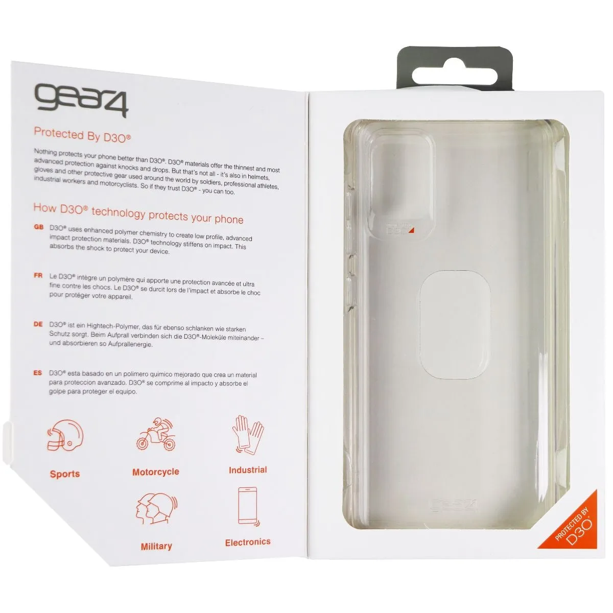 ZAGG Crystal Palace Series Hybrid Case for Samsung Galaxy A51 - Clear